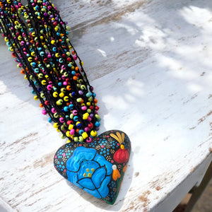 Corazón de Copal Necklace