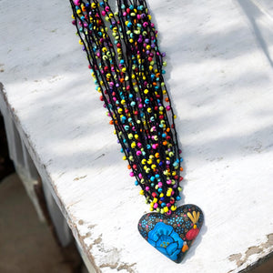 Corazón de Copal Necklace