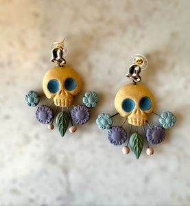 Barro Calavera Earrings