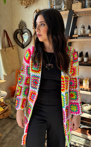 Nadia Crochet Cardigan
