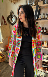 Nadia Crochet Cardigan