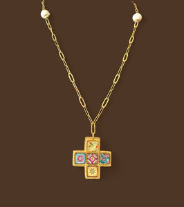 Azulejos Perla necklace