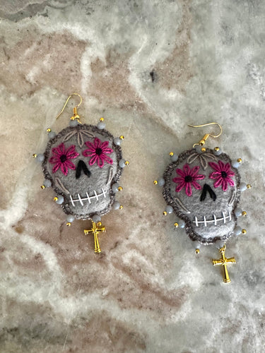 Calaveritas earrings