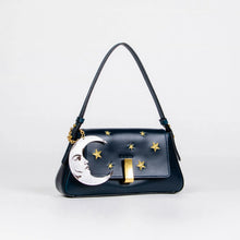 La Luna y Estrella Mini baguette (navy blue)