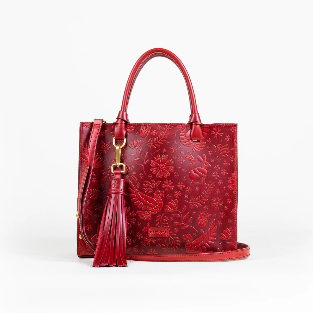 Liebre Mini Tote Rojo
