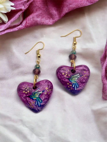 Colibrí earrings
