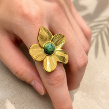 Turquoise Bloom Ring