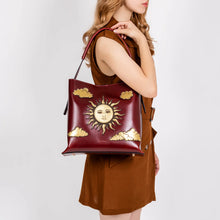 El Sol Hobo bag (rojo)