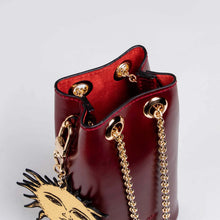 Mini Bucket El Sol bag (red)