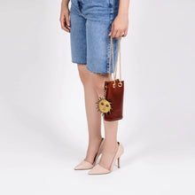 Mini Bucket El Sol bag (clay)