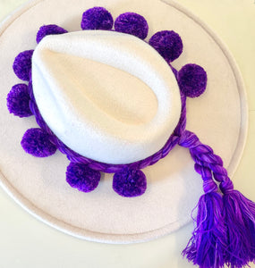 Pompom Hatband
