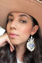 Ojos en Oleo earrings