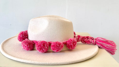 Pompom Hatband