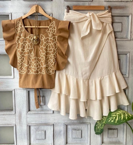 Huipil Florencia set