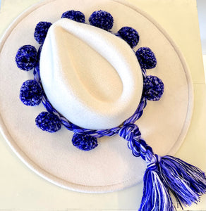 Pompom Hatband