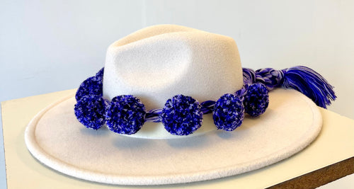 Pompom Hatband