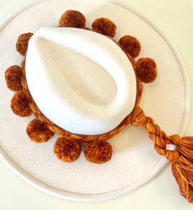 Pompom Hatband
