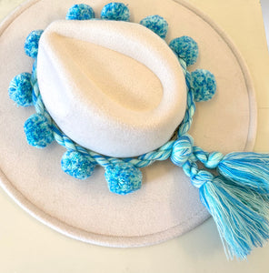 Pompom Hatband