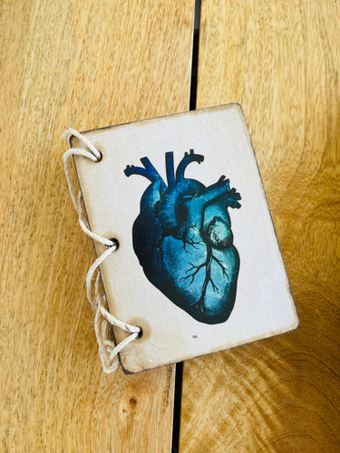 Corazón azul journal