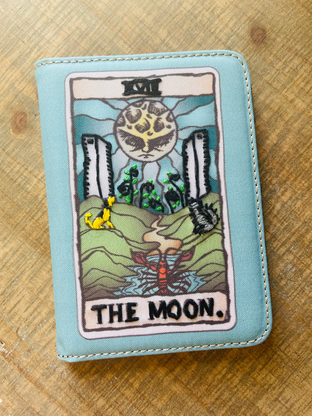 The Moon wallet/ passport holder