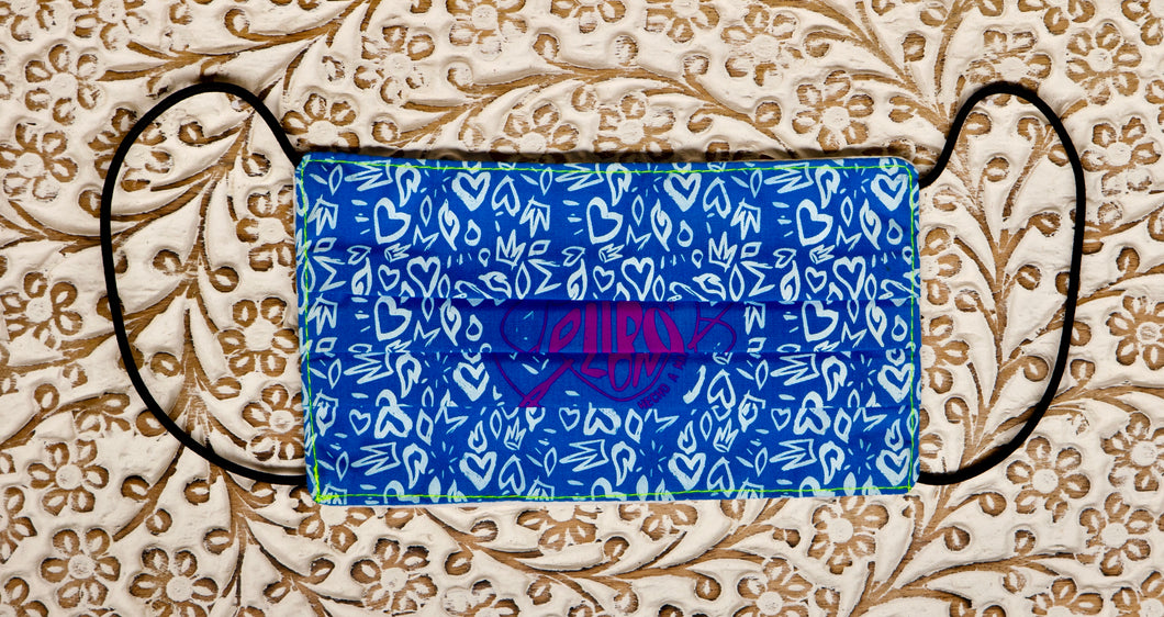 Puro corazón face masks