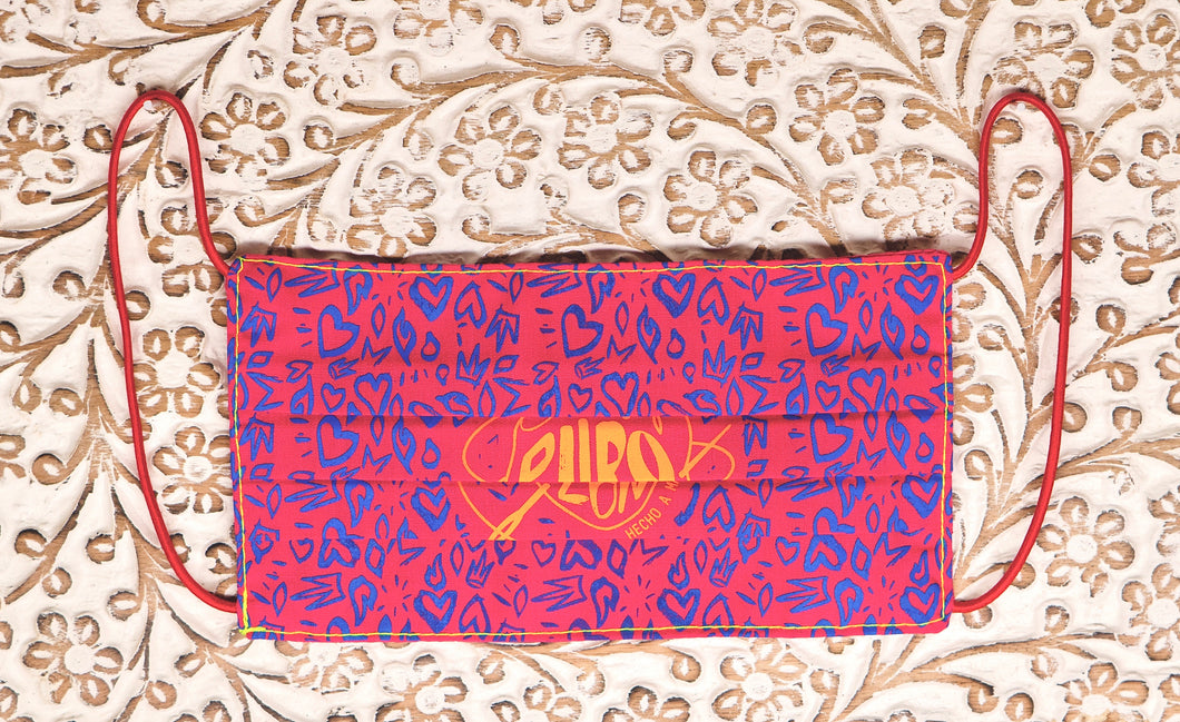 Puro corazón face masks