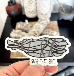 Sage that shit sticker