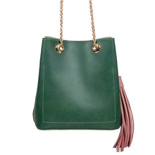 Mariposas Menta bucket bag